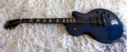 Gibson Les Paul Studio  1992. Transparent Blue Lite-ébano