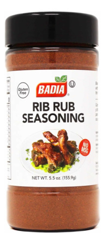 Badia Rib Rub Seasoning 156 G R- Condimento Para Costillitas