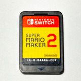 Super Mario Maker 2 Físico  Nintendo Switch Sin Caja