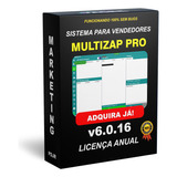 Multizap Pro Com Funções Extras Para Marketing - Lic. Anual