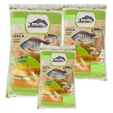 Kit 3 Isca Em Pó Massa De Pesca Sabor Jaca 500gr Cor Foto