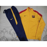 Conjunto Pants Chamarra Fc Barcelona (usado)