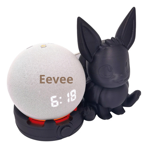 Soporte Eevee Y Evoluciones Para Alexa Echo Dot 4° Y 5° Gen 