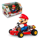 Karting Radio Controlado Mario Kart De 21cms Escala 1:20 Con Color Multicolor