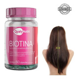 Remédio Anti Queda Capilar E Cresce Cabelo Biotina 60 Capsul