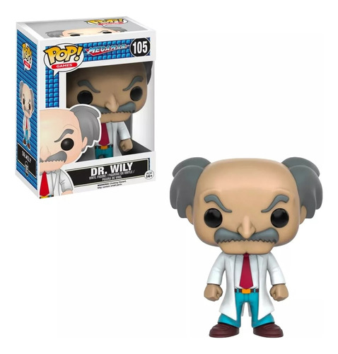 Funko Pop! Dr. Wily #105 Original - Megaman