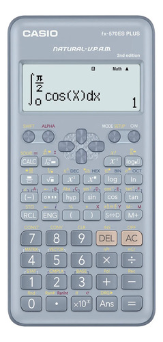 Calculadora Científica Casio Fx-570es Plus 2 Original Azul