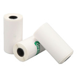 3 Rollos Papel Térmico Adhesivo 57*25mm Mini Impresora