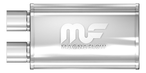 Silenciador Deportivo Magnaflow 14210 Oval Ciego En U 2,5 