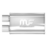 Silenciador Deportivo Magnaflow 14210 Oval Ciego En U 2,5 