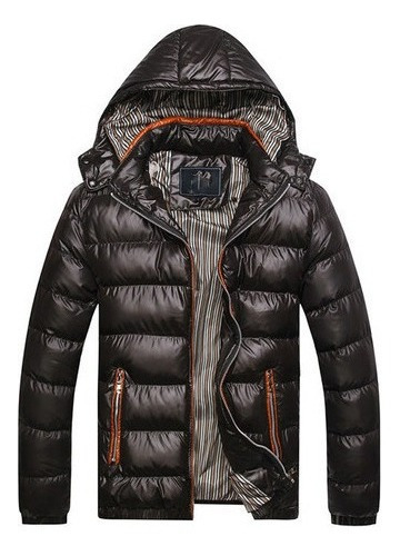 Nueva Chaqueta De Invierno Acolchada Cálida Para Hombre Con