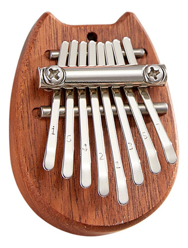 Instrumento Musical Portátil Mini Mbira Sanza Kalimba F