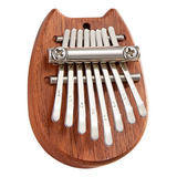 Instrumento Musical Portátil Mini Mbira Sanza Kalimba F