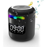 A Reloj Despertador Con Bocina Subwoofer, Bluetooth, Fm, Tf