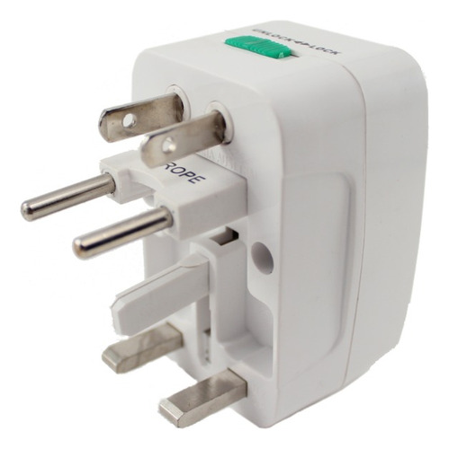 Adaptador Viajero Enchufe Universal Viajes 220v 