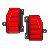 Luces Led Defensa Trasera Rojas Jeep Gladiador Jt Mojave Rub