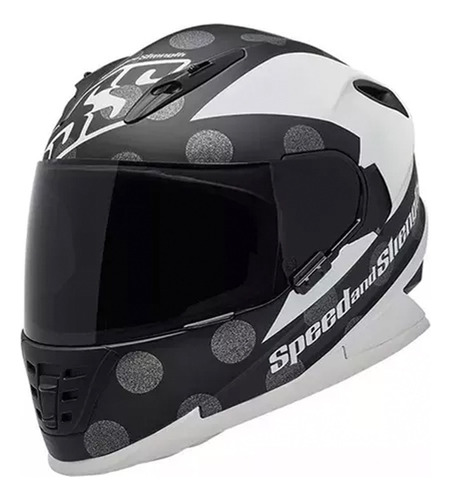 Casco Speed And Strength Ss1310 Spell Bound Moto+ Mica Humo 