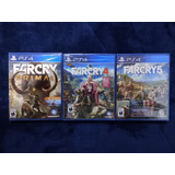 Juegos Físicos Farcry 4, 5 Y Primal Nuevos Sellados Ps4 