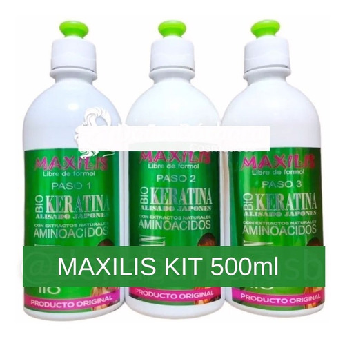 Maxilis Keratina Kit 500ml - mL a $318