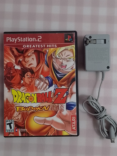 Carregador Original Nintendo Dsi/3ds+jogo Ps2 Dragon Ball