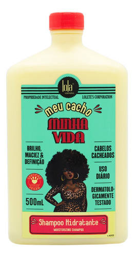 Lola Meu Cacho Minha Vida Shampoo Hidratante Rulos 500ml