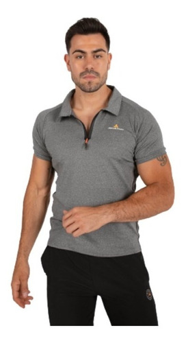 Chomba Deportiva Hombre Urban Luxury Gris - Chelion