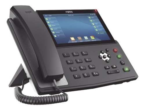 Telefono Ip Poe 20 Lineas Sip 127 Botones Dss Fanvil X7f