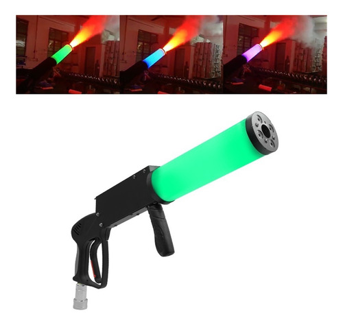 Handheld Led Co2 Jet Máquina Pistola Luminosa Escenario Humo