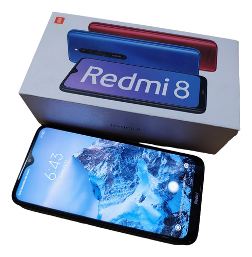 Celular Smartphone Xiaomi Redmi 8 Negro 4gb Ram 64gb Rom