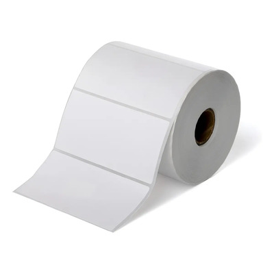 Etiqueta Térmica Directa 4x2 (102x51mm) 8 Rollos De 1000 C\u002Fu Color Blanco SIN PLECA | Meses sin interés