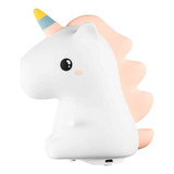 Unicorni Lampara Led De Silicona Recargable Para Niños 