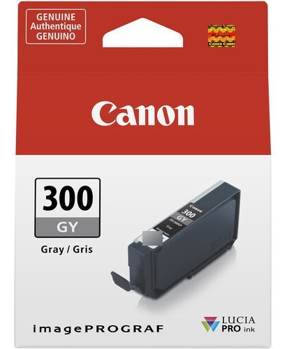 Tinta Canon Pfi-300 Gy Gris Lucia Pro