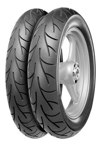 Llanta 100/90-19 Moto Tubeless 57h Front Contigo Continental