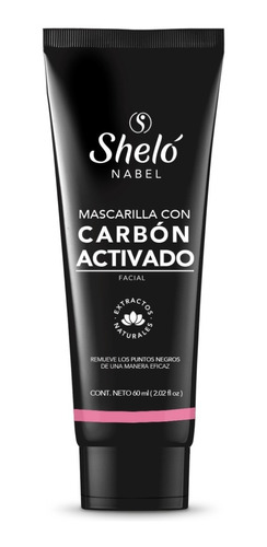 Mascarilla Con Carbón Activado 60gr Adiós Puntos Negros