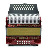 Hohner Corona Ii Acordeon A Botones 12 Bajos 31 Tonos