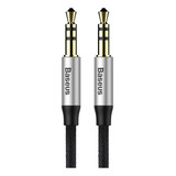 Cable Auxiliar Baseus M30 Jack 3.5mm  1.5mts Color Silver