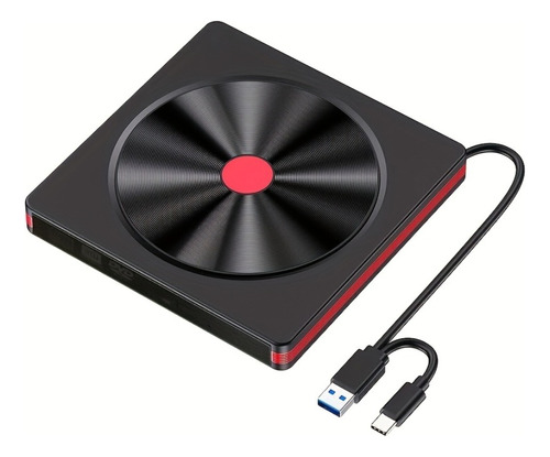 Unidad Portátil De Cd/dvd Usb 3.0 Tipo C