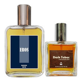 Perfume Masculino Eros 100ml + Dark Tabac 30ml Ed Espec