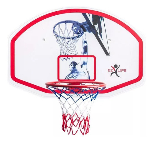 Tablero Basquet Aro Red Recreativo Fibra Importado Fibra