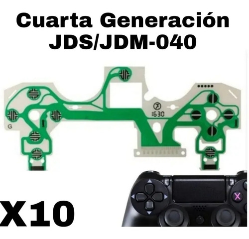 10 X Membrana Flexor Para Control De Ps4 Versión 4.0