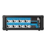 Consola Amplificador Mixer 8 Canales Usb Bluetooth Microfono