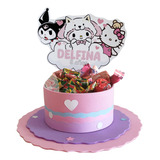 Caramelera Centro Mesa Souvenir Sanrio Kuromi Melody Kitty