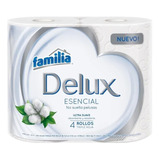 Papel Higienico Familia Delux 4 Rollos 29 Mtros C/u