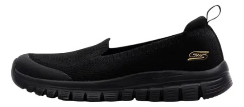 Skechers Graceful Wom Slip-on Para Dama Color Negro Monocromo | Meses sin interés