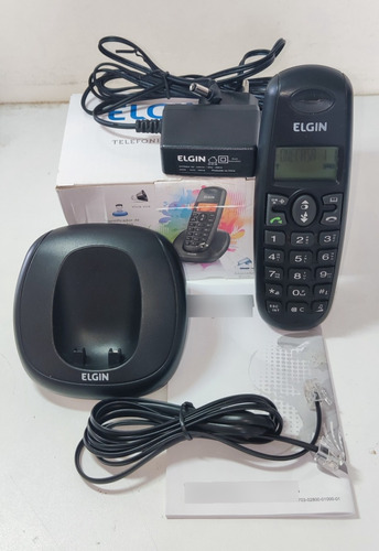 Telefone Sem Fio Elgin Tsf 7001 Pouco Uso