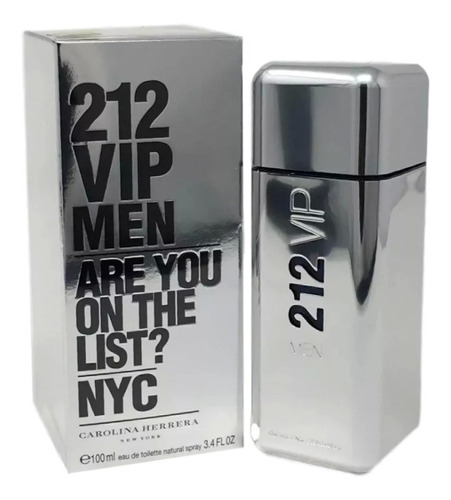 Perfume 212 Vip Men 100 Ml -original