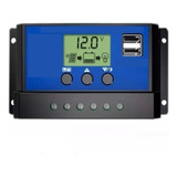 Controlador Carga Painel Solar 30a Usb 12/24v Pwm