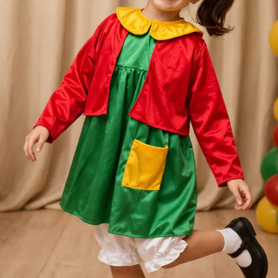 Disfraz Chilindrina Niña Vecindad Del Chavo Del 8 Cumple Chilindrina 4