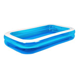 Pileta Inflable Verano 2x1.5 Metros 440l Color Azul Exterior