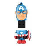 Pendrive Marvel Capitao America 8gb-multilaser Pd080